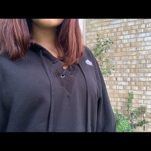 Black hoodie